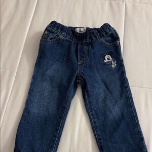 GAP Kids Dark Blue Denim Jeans with Character Patch